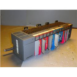 ALLEN BRADLEY 1746-A13 SLC 500 13-Slot Rack  Modules: *See Pics*