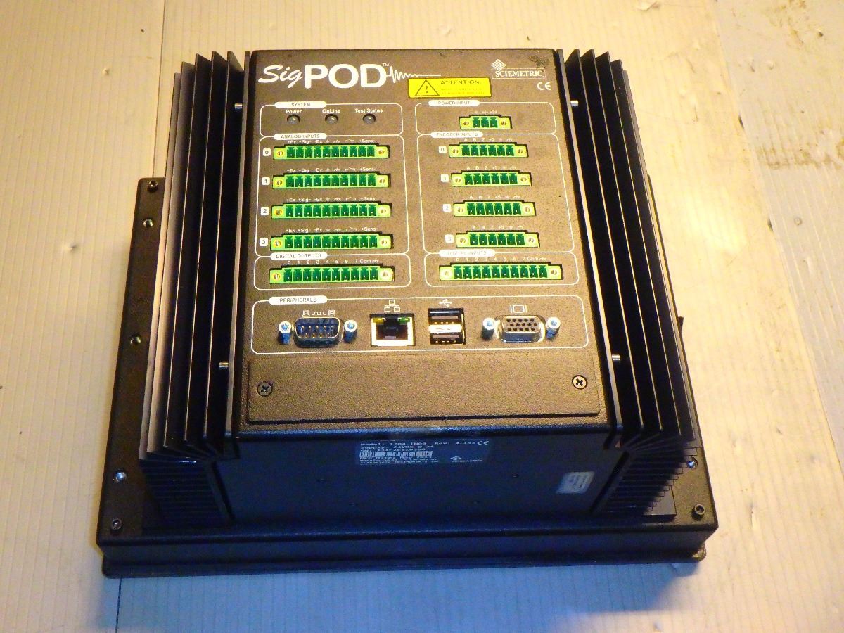 Sentinel Sigpod Sciemetric Sigpod #1204-TH00 Operator Interface