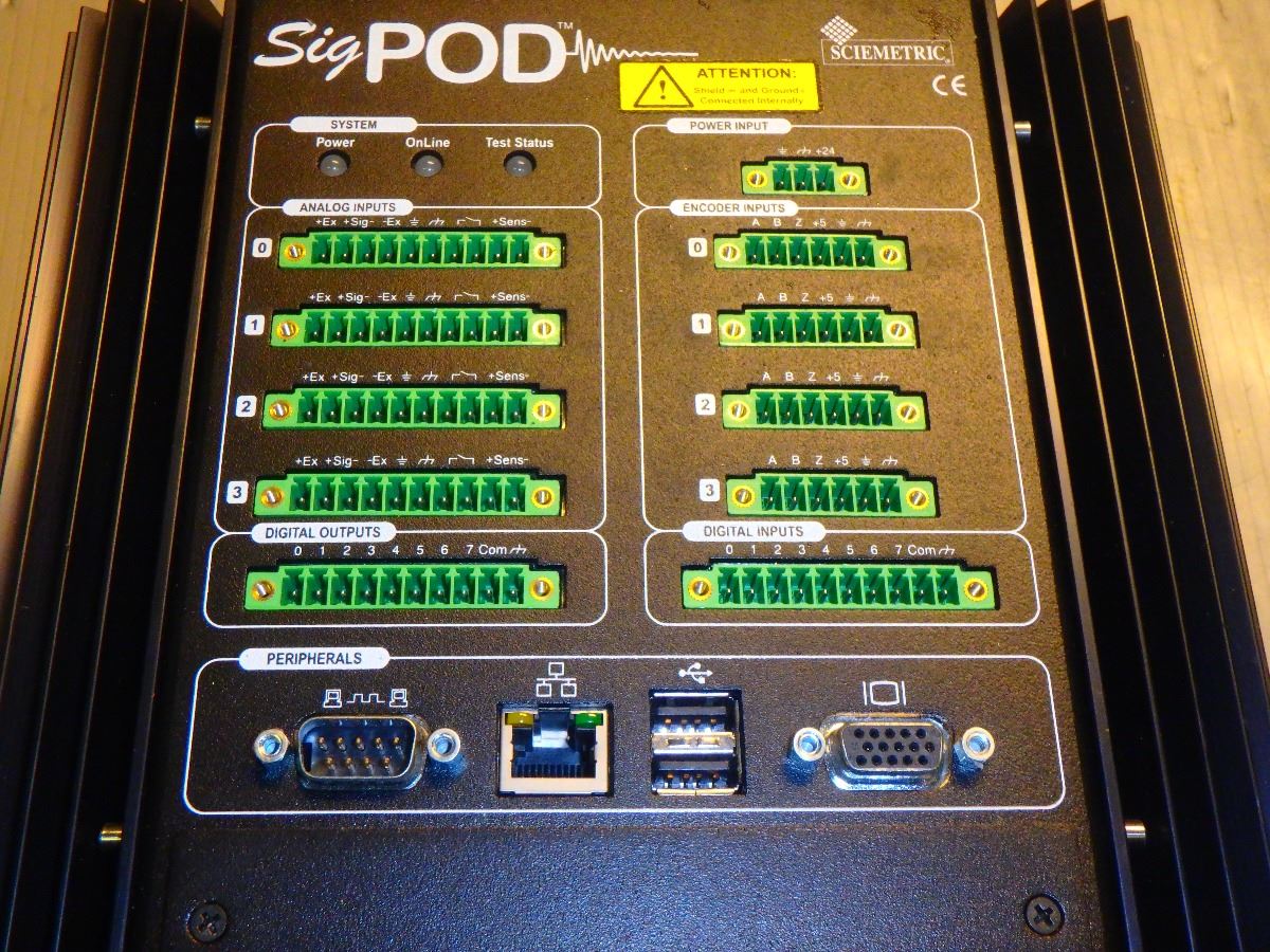 Sentinel Sigpod Sciemetric Sigpod #1204-TH00 Operator Interface