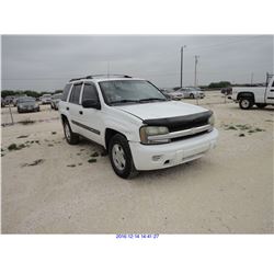 2003 - CHEVROLET TRAIL BLAZER