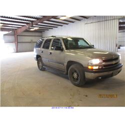 2004 - CHEVROLET TAHOE
