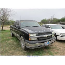 2003 - CHEVROLET SILVERADO