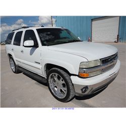 2003 - CHEVROLET TAHOE