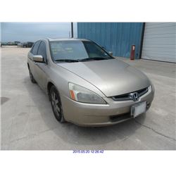 2005 - HONDA ACCORD