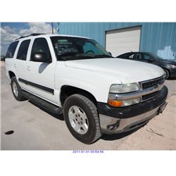 2004 - CHEVROLET TAHOE // EXPORT ONLY