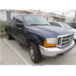 1999 - FORD F250/REBUILD SALVAGE/DIESEL