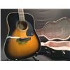 Image 2 : EPIPHONE PRO-1 PLUS VS ACOUSTIC GUITAR, WITH HARD SHELL CASE, SERIAL NUMBER 14071329807