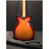 Image 8 : RAYNER HOLLOW BODY ELECTRIC 4 STRING BASS GUITAR, COMES WITH SOFT CASE