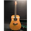 Image 1 : MORGAN GUITARS, ACOUSTIC GUITAR, WITH HAND MADE MOTHER OF PEARL INLAY ON HEADSTOCK AND FRETBOARD,
