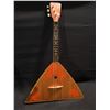 Image 1 : RUSSIAN THREE STRING BALALAIKA, NO MAKE OR MODEL, COMES WITH GUITAR SOFT CASE