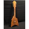 Image 1 : UNIQUELY SHAPED SEMI HOLLOW BODY MANDOLIN, COMES WITH GUITAR SOFT CASE