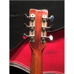 SUZUKI NO. F-90 ACOUSTIC GUITAR, MADE IN NAGOYA, COMES WITH HARD