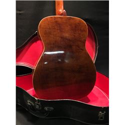 SUZUKI NO. F-90 ACOUSTIC GUITAR, MADE IN NAGOYA, COMES WITH HARD