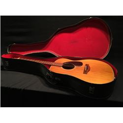 SUZUKI NO. F-90 ACOUSTIC GUITAR, MADE IN NAGOYA, COMES WITH HARD
