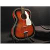 Image 3 : HARMONY STELLA ACOUSTIC GUITAR, SERIAL NUMBER 6495H1141, COMES WITH HARD SHELL ZIPPER CASE