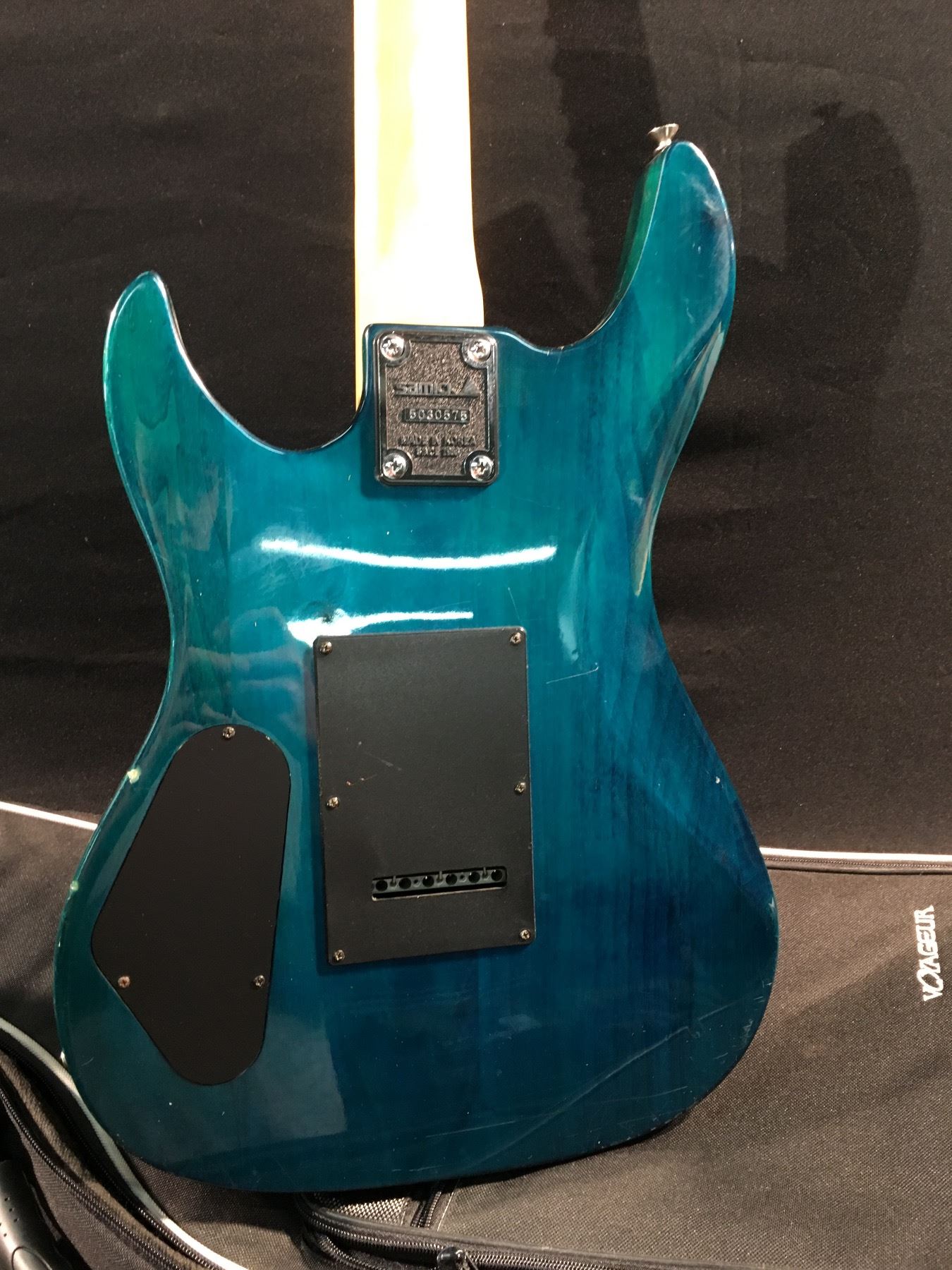 SAMICK ARTIST SERIES SCALLOPED FRET ELECTRIC GUITAR COMES WITH HARD samick-artist-series-scalloped-fret-electric-guitar-comes-with-hard