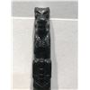 Image 2 : 3 FIGURE ARGILLITE HAIDA TOTEM POLE, ORIGINATES FROM HAIDA GWAII, ARTIST UNKNOWN.