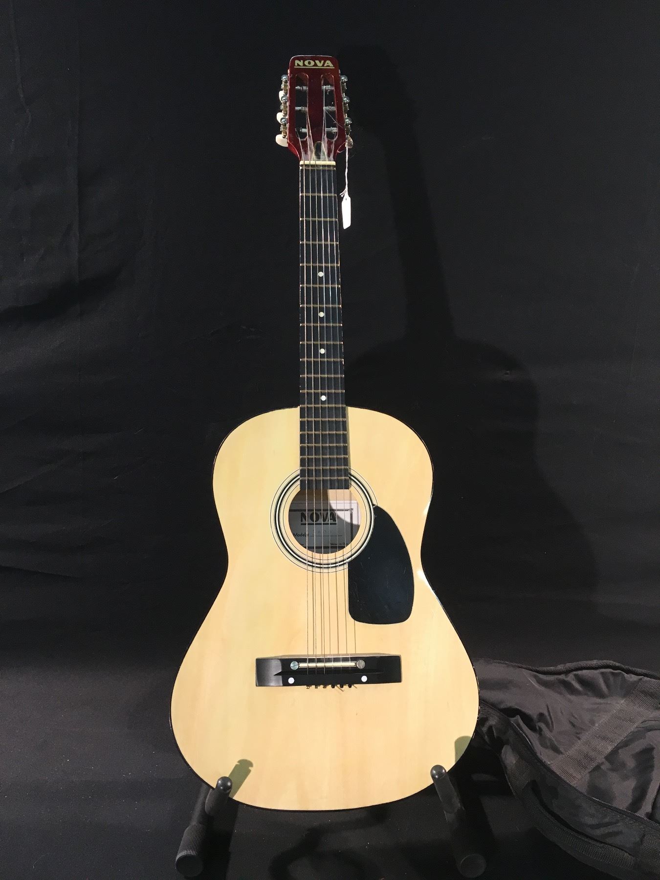 NOVA MODEL 3602 NYLON STRING ACOUSTIC GUITAR, COMES WITH SOFT CASE ...