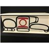 Image 2 : LARGE PAINTED TRUNK WITH KILLER WHALE DESIGN BY HAIDA ARTIST ANDY 'TSU-ECH' WESLEY