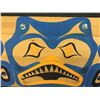 Image 2 : LARGE PAINTED WALL PANEL 'SHARK' BY NUXALK ARTIST ANDREW MACK