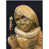 Image 2 : STONE CARVING 'DRUMMER' BY FORT SMITH ARTIST GIL DANIELS OF THE ATHABASCA CHIPEWYAN FIRST NATION
