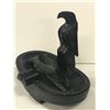 Image 2 : CARVED ARGILLITE ASH TRAY BY HAIDA ARTIST RUFUS MOODY FROM SKIDEGATE B.C.