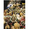 Image 2 : LOT OF GALLERY STORE ITEMS INCLUDING APPROXIMATELY 60 DREAM CATCHERS AND A PAIR OF MINI MOCCOSINS