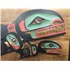 Image 2 : MUSEUM QUALITY CARVED PANEL 'PROTECTOR' BY KWA-GIULTH MASTER CARVER CHRIS 'TSAKIS' LINES