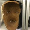 Image 2 : HAND CARVED, HAND PAINTED WILD MAN MASK, UNSIGNED