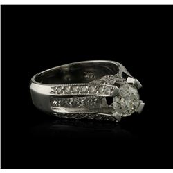 14KT White Gold 1.81 ctw Diamond Ring