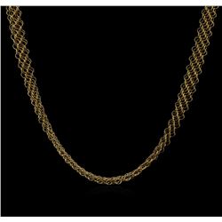 Tiffany & Co. 18KT Yellow Gold Chain Necklace