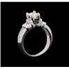 Image 4 : 1.20 ctw Diamond Ring - 14KT White Gold