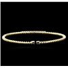 Image 2 : 0.44 ctw Diamond Bracelet - 14KT Yellow Gold