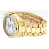 Image 4 : Rolex 18KT Gold Diamond and Sapphire Day-Date Men's Watch