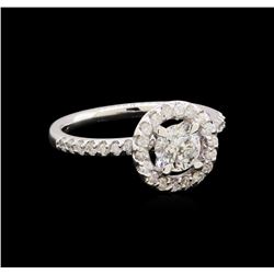 1.13 ctw Diamond Ring - 14KT White Gold