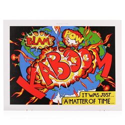 Kaboom After Lichtenstein by Bragg