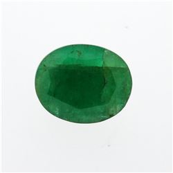 7.49 ct. One Oval Cut Natural Emerald