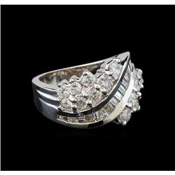 14KT White Gold 1.78 ctw Diamond Ring