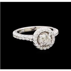 1.16 ctw Diamond Ring - 14KT White Gold