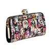 Image 2 : Multi Colored Greta Fashionista Patent Small Clutch