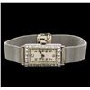 Ladies Vintage Platinum 0.52 ctw Diamond Watch