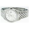 Image 7 : Rolex Stainless Steel Diamond DateJust Men's Watch