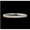 Image 1 : 0.10 ctw Diamond Ring - 14KT White Gold