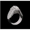 Image 4 : EGL Cert 4.62 ctw Diamond Ring - 18KT White Gold