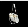 Image 5 : Chanel White Leather Quilted Petite Tote Shoulder Bag