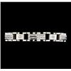 Image 1 : 5.28 ctw Diamond Bracelet - 14KT White Gold