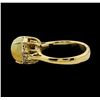 Image 2 : 2.36 ctw Opal and Diamond Ring - 14KT Yellow Gold