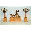 Image 1 : A fine antique French Empire style bronze and...