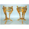 Image 1 : A fine pair of French Empire style crystal ja...