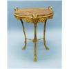 Image 1 : A fine French Empire style gilt bronze tripod...